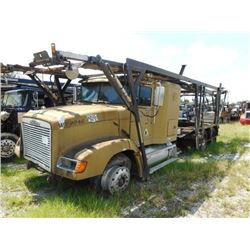 2001 FREIGHTLINER FD1 CAR CARRIER TRUCK VIN/SN:1FVHACAS81LH62887 T/A, CAT ENGINE, 40K REARS, 13,200#