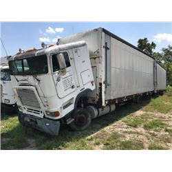 1997 FREIGHTLINER CAR CARRIER TRUCK VIN/SN:1FVXBZYB0VL816395 CAB OVER, T/A, DETROIT DIESEL ENGINE, 1