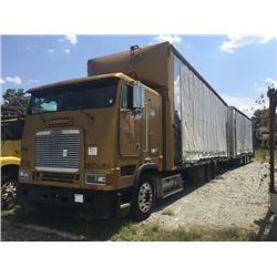 1999 FREIGHTLINER FLB CAR CARRIER TRUCK VIN/SN:1FUYBSEBXXLA90281 CAB OVER, T/A, DETROIT DIESEL ENGIN