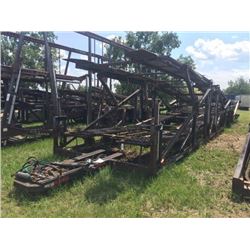 2002 JM S746 CAR CARRIER TRAILER VIN/SN:1J9CS45272C279008 T/A, AIR RIDE SUSP, 19.5 TIRES, DISC WHEEL