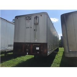 1971 FRUEHAUF FB6-F2-43 VAN TRAILER VIN/SN:MEN207618 T/A, 43' LENGTH, BARD DOORS, 22.5 TIRES, SPOKE 