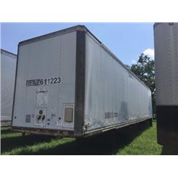 1992 OSHKOSH DIAMOND VAN TRAILER VIN/SN:799649 T/A, 48', BARN DOORS, 10.00-20 TIRES, SPOKE WHEELS