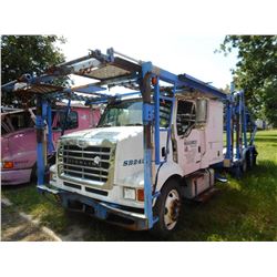 2004 STERLING CAR CARRIER TRUCK VIN/SN:2FZHAZAS94AM87782 T/A, CAT DIESEL ENGINE, 10 SPD TRANS, 40K R