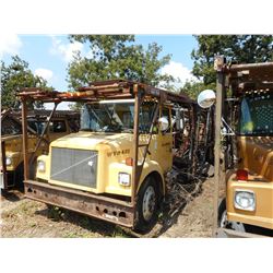 1994 VOLVO WHA64 CAR CARRIER TRUCK VIN/SN:4V2PCBRE3RN678108 T/A, DETROIT ENGINE, 7 SPEED TRANS, 40K 