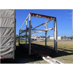 2001 NU VAN CAR CARRIER TRAILER VIN/SN:1N9S432A611045220 T/A, 32' LENGTH, AIR RIDE SUSP., 22.5 TIRES