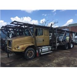 1999 FREIGHTLINER CAR CARRIER TRUCK VIN/SN:1FVXTWEB8XHA73686 T/A, CAT ENGINE, 34/12, AIR RIDE SUSP, 