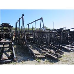 1997 COTTRELL 12LT CAR CARRIER TRAILER VIN/SN:1C9AF1478VG148356 T/A, AIR RIDE SUSP., 19.5 TIRES, DIS