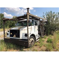 2000 VOLVO WAH64 CAR CARRIER TRUCK VIN/SN:4V5PC2UG6YN240192 T/A, 400 HP CUMMINS ISM ENGINE, 10 SPEED