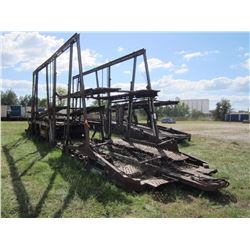 1995 BANKHEAD QL-75 CAR CARRIER TRAILER VIN/SN:1BWA44208SC009080 T/A, AIR RIDE SUSP., 22.5 TIRES, DI