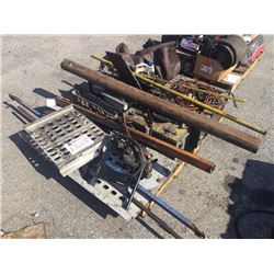 MISC TRUCK PARTS, BATTERIES