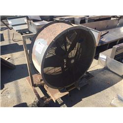 PORTABLE SHOP FAN, MTD ON SKIDS