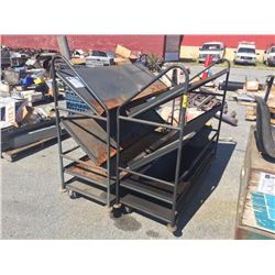 PORTABLE SHELVING UNITS, ROLL BARBED WIRE