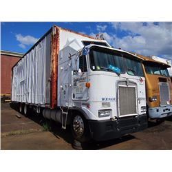 1995 KENWORTH K100E CAR CARRIER TRUCK VIN/SN:1NKELR9X6SJ380622 T/A, DETROIT ENGINE, 10 SPEED TRANS, 