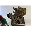 Image 3 : METAL FOO DOG AND EASTERN FIGURE