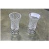 Image 1 : TWO CRYSTAL VASES