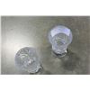 Image 2 : TWO CRYSTAL VASES