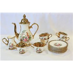 TURKISH PORCELAIN TEASET