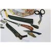 Image 2 : METAL BOX OF KNIVES AND SCISSORS