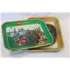 Image 1 : TWO VINTAGE COCA COLA TRAYS