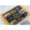 Image 2 : LOT OF MOTORCYCLE CARDS AND COLLECTOR COINS