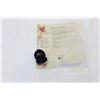 Image 1 : LADIES 14KT WHITE GOLD GREEN JADE RING SIZE 7.5 RETAIL $500