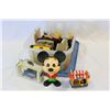 Image 1 : SMALL TOTE OF VINTAGE TOYS