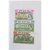 Image 1 : THREE ONE DOLLAR CANADIAN BILLS