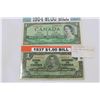 Image 2 : THREE ONE DOLLAR CANADIAN BILLS