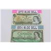 Image 3 : THREE ONE DOLLAR CANADIAN BILLS