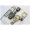 Image 2 : LOT OF FOUR LOST PROPERTY MENS WATCHES NIXON FOSSIL ETC NEED STRAP REPAIRS ETC