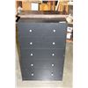 Image 1 : BLACK 5 DRAWER DRESSER