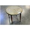 Image 1 : VINTAGE BRASS TOP TABLE