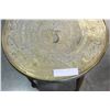 Image 2 : VINTAGE BRASS TOP TABLE