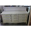 Image 1 : 9-DRAWER DRESSER AND HEAD BOARD