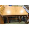 Image 1 : VINTAGE OAK TABLE