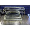 Image 2 : SET OF 3 DECORATIVE COFFEE TABLES