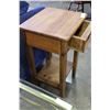Image 2 : 1-DRAWER RUSTIC PINE ENDTABLE