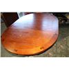 Image 2 : MODERN ROUND DINING TABLE W/ LEAF