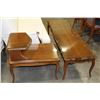 Image 2 : GLASS TOP DIELCRAFT COFFEE AND ENDTABLE