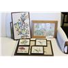 Image 1 : LOT OF VINTAGE FRAMED NEEDLEWORK PICTURES