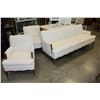 Image 1 : FRENCH PROVINCAL SOFA AND TWO CHAIRS