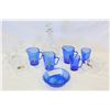 Image 1 : LOT OF 6-PIECE SHIRLEY TEMPLE WARE + 4-PIECE CRYSTAL SET