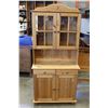 Image 1 : PINE TWO PIECE HUTCH