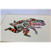 Image 2 : 5 UNFRAMED JOHN NELSON NATIVE PRINTS