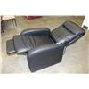 Image 3 : BLACK LEATHER RECLINER CHAIR