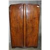 Image 1 : ANTIQUE 2-DOOR WALNUT WARDROBE