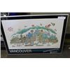 Image 1 : FRAMED VANCOUVER ADVERT