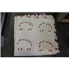 Image 1 : ANTIQUE HAND STITCHED QUILT