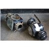Image 2 : TWO ANTIQUE VEHICLE KEROSENE LANTERNS