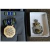 Image 2 : COAT OF ARMS BADGE AND 1980'S MILITARY ACHIEVEMENT WAR MEDAL SGT GALLAGHER OPERATION 'JUST CAUSE'
